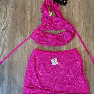 NWT Fashion Nova Sparkle Set